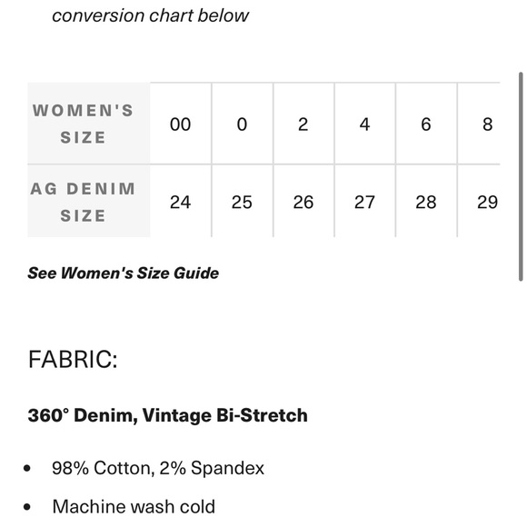 AG Adriano Goldschmied Alexxis Slim high rise vintage fit - Picture 9 of 9